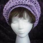 Easy Super Slouch Hat Crochet Pdf Pattern, Beret..